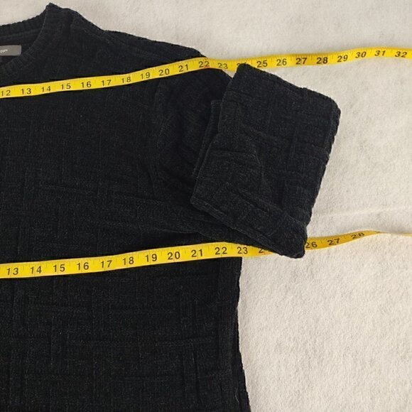 Croft & Barrow Extra Soft Crewneck Black Sweater Size Large - Picture 8 of 11